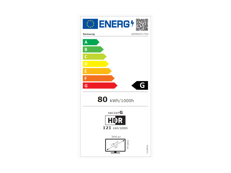 Samsung UE55DU7172UXXH 55