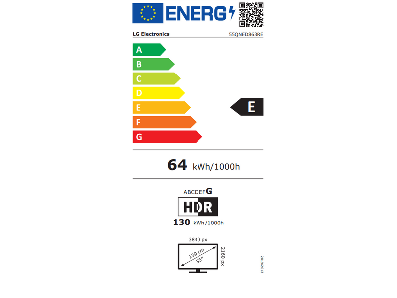 Lg 55QNED863RE 55
