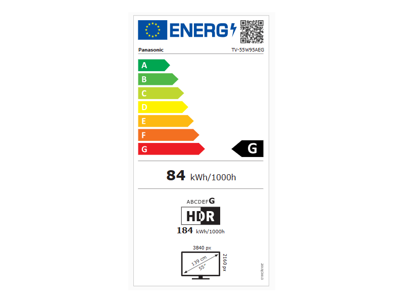 Panasonic TV-55W95AEG 55