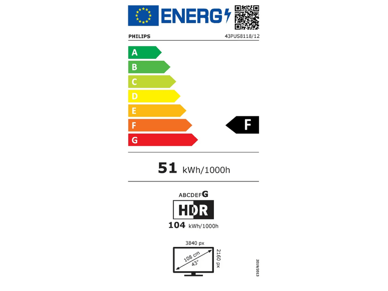 Philips 43PUS8118/12 43