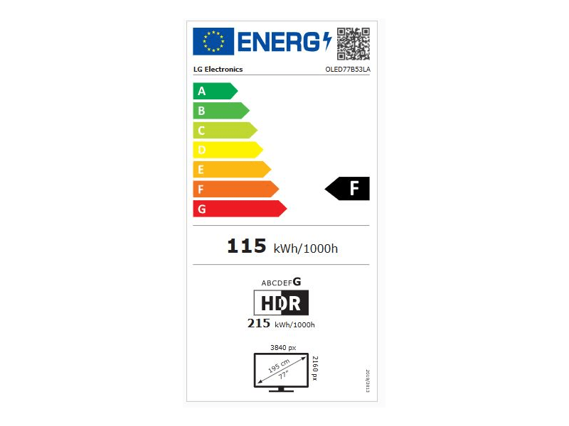 LG OLED AI OLED77B53LA 77