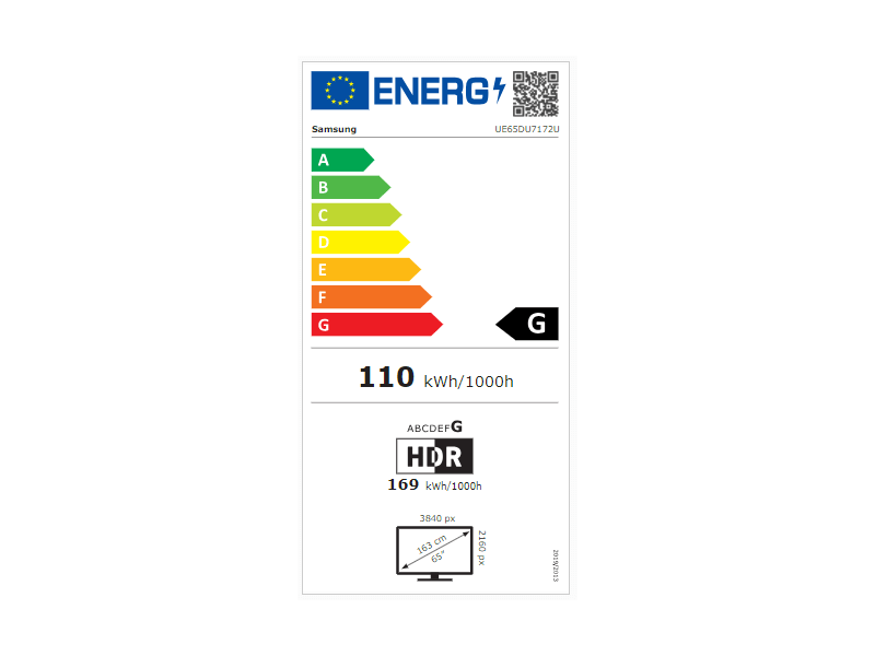 Samsung UE65DU7172UXXH 65