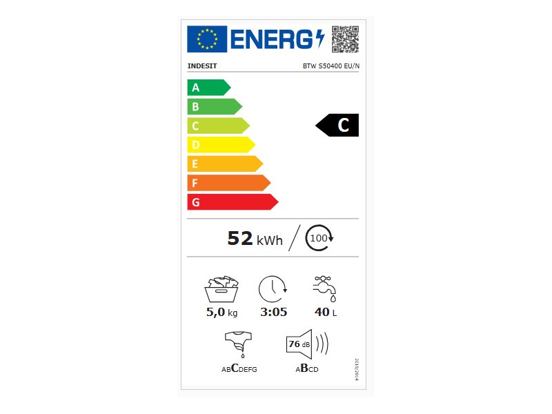 Indesit BTW S50400 EU/N Felültöltős mosógép