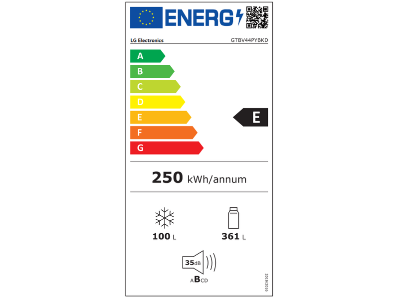 LG GTBV44PYBKD Top zamrzivač kombinirani hladnjak