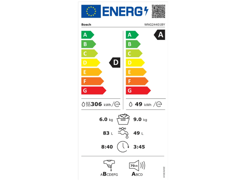 Bosch WNG24401BY Mosó-szárítógép