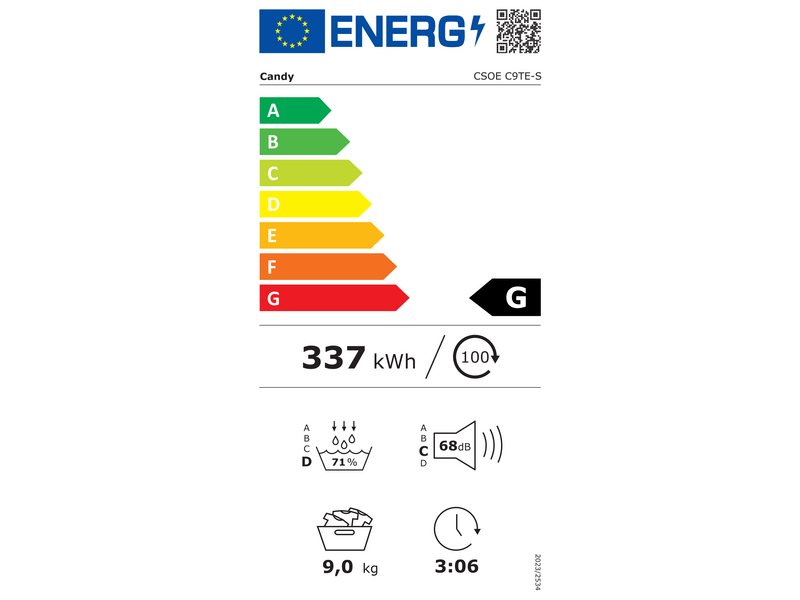 Candy CSO C9TE Kondenzációs szárítógép