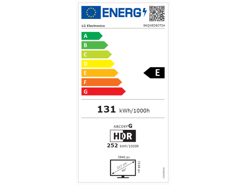 LG 86QNED80T3A 86