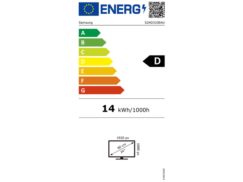 Samsung LS24D310EAUXEN 24" monitor