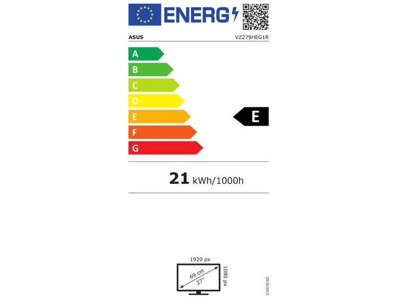 Asus VZ279HEG1R 27