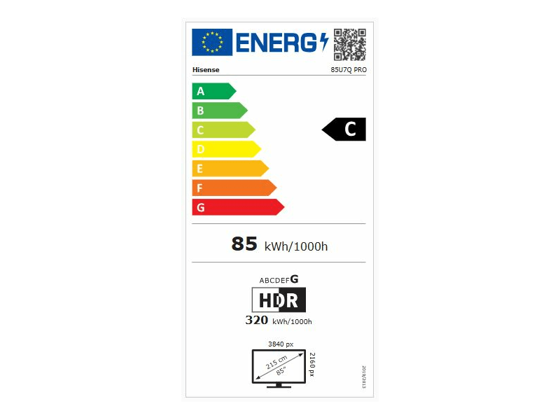 Hisense 85U7Q PRO 85