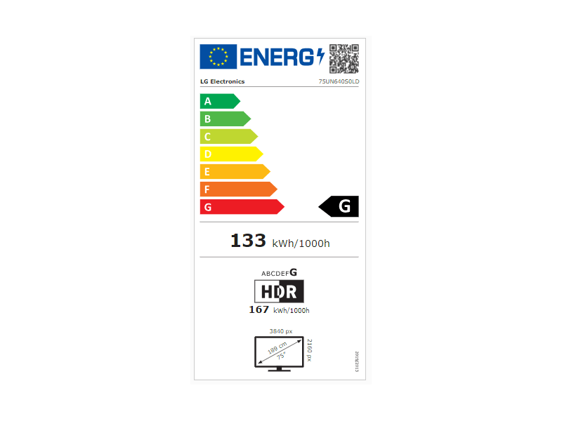 LG Signage 75UN640S 75