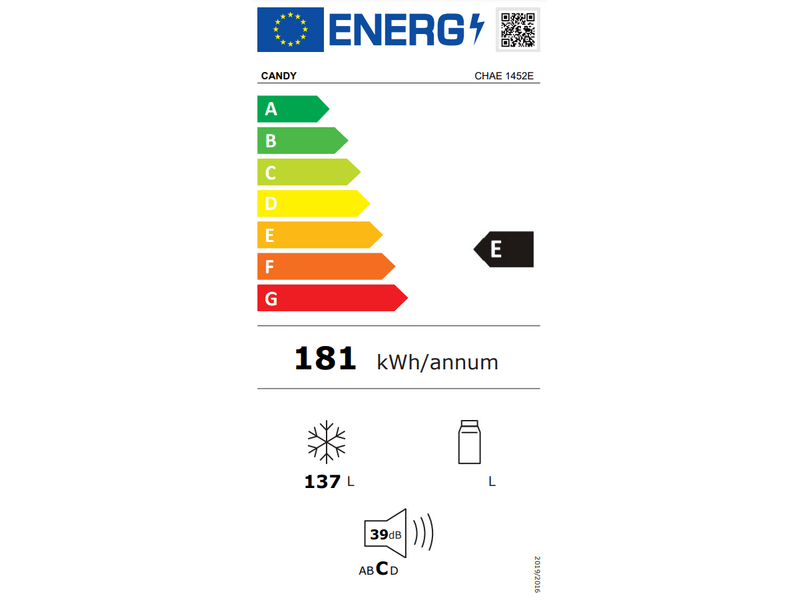Candy CHAE1452E Fagyasztóláda