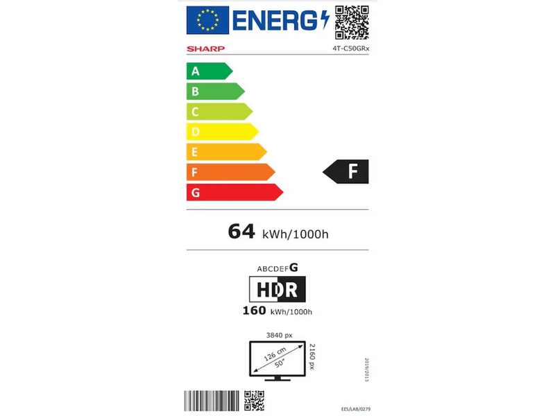 Sharp 50GR8265E 50