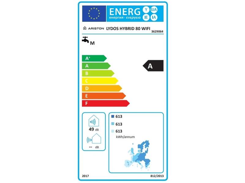 Ariston Lydos Hybrid WiFi 80 villanybojler