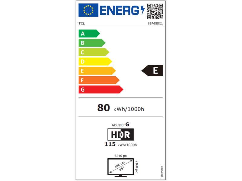 TCL 65P655 65