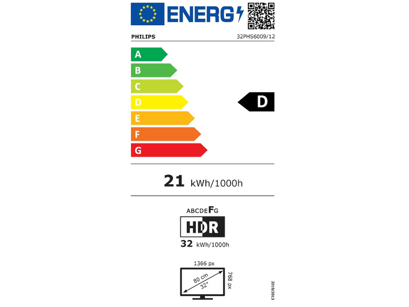 Philips 32PHS6009/12 HD Smart LED Televízió