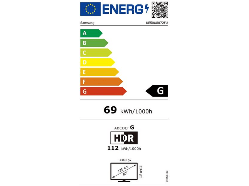 Samsung UE50U8072FUXXH 50" 4K UHD Smart LED televizor