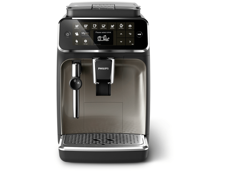 Automata eszpresszó kávéfőző, fekete
