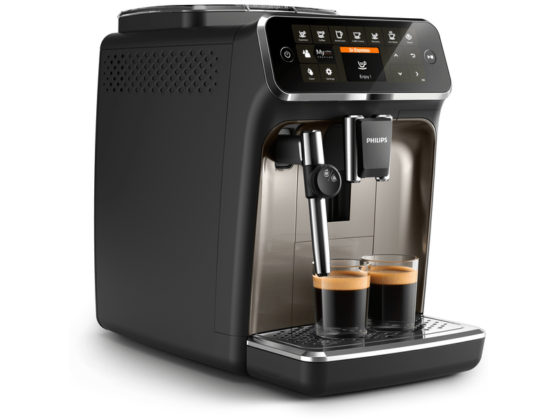 Automata eszpresszó kávéfőző, fekete