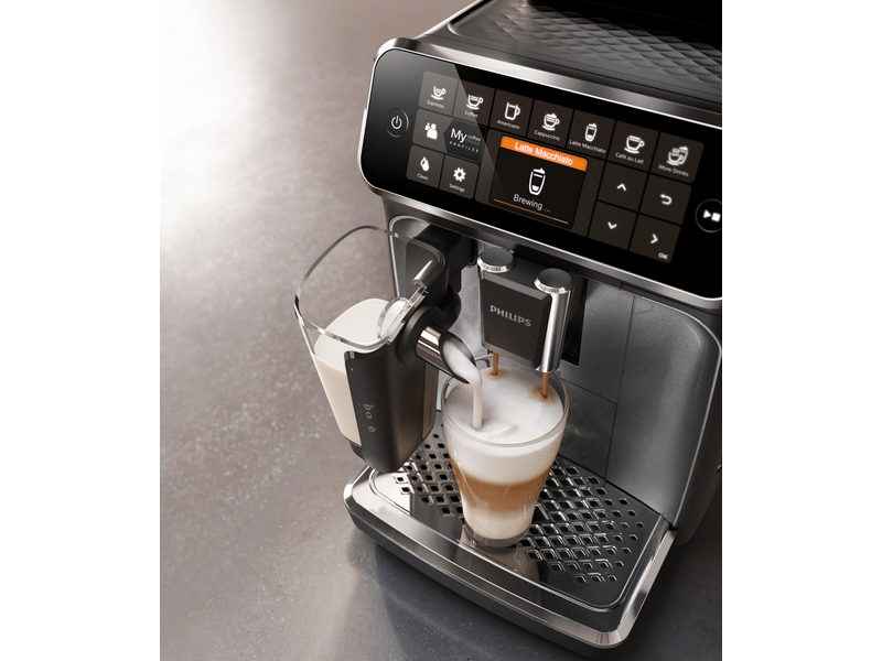 Philips Series 4300 LatteGo EP4349/70 Automata kávéfőző LatteGo tejhabosítóval