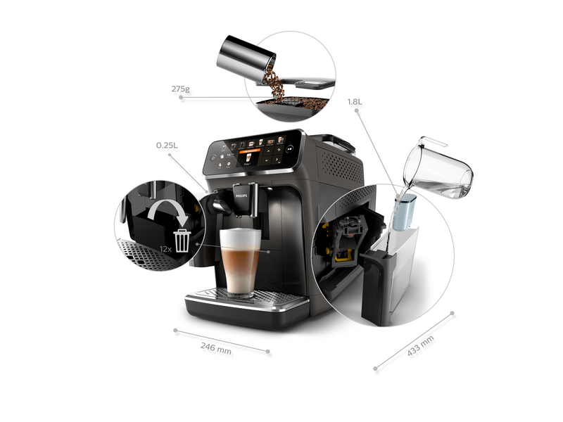 Philips EP5444/50 Series 5400 LatteGo automata kávéfőző