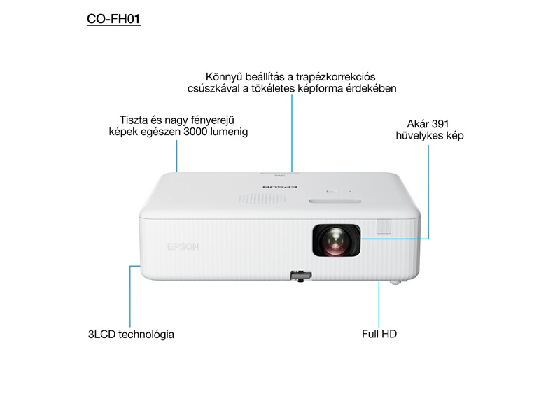 Epson CO-FH01 (V11HA84040) Full HD Projektor