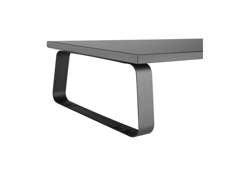 Equip Monitor Asztali állvány - 650880 (csúszásmentes, Max.: 20kg, acél, fekete)