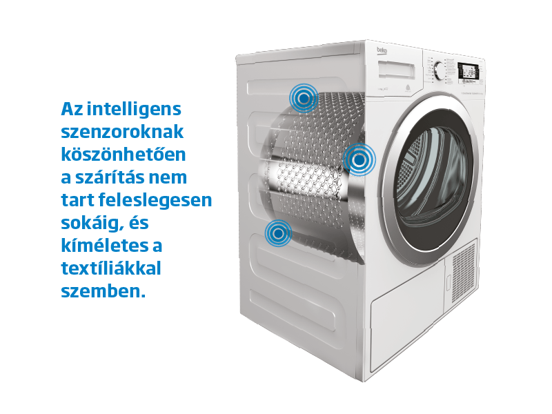 Beko DF7412PA Hőszivattyús szárítógép