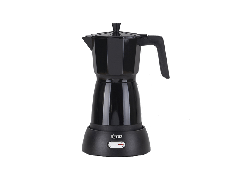 Dyras ESM-101BK Elektromos kotyogós kávéfőző, fekete