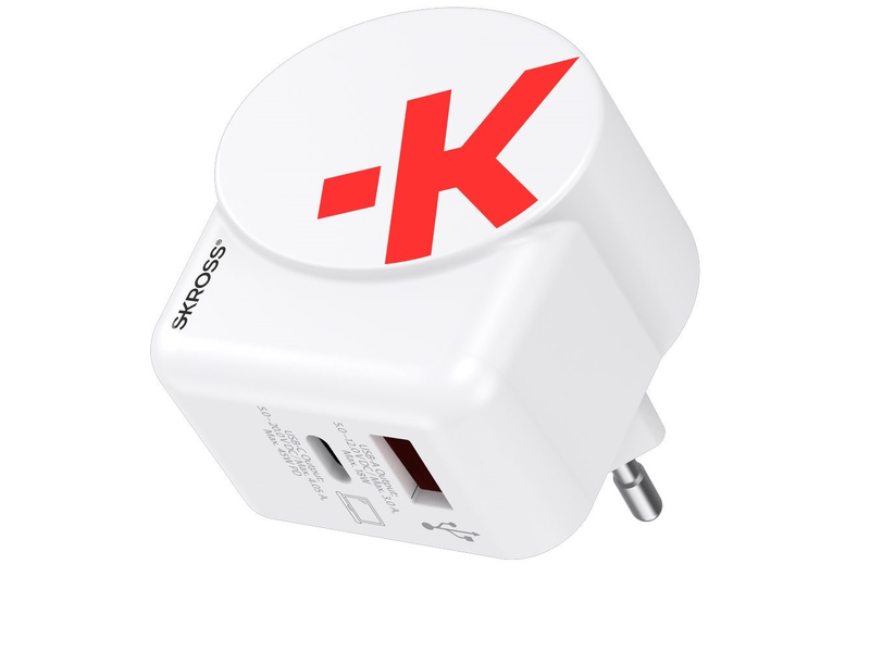 Skross 45W PD USB gyorstöltő + 1,6 m USB-C kábel (1.302424)