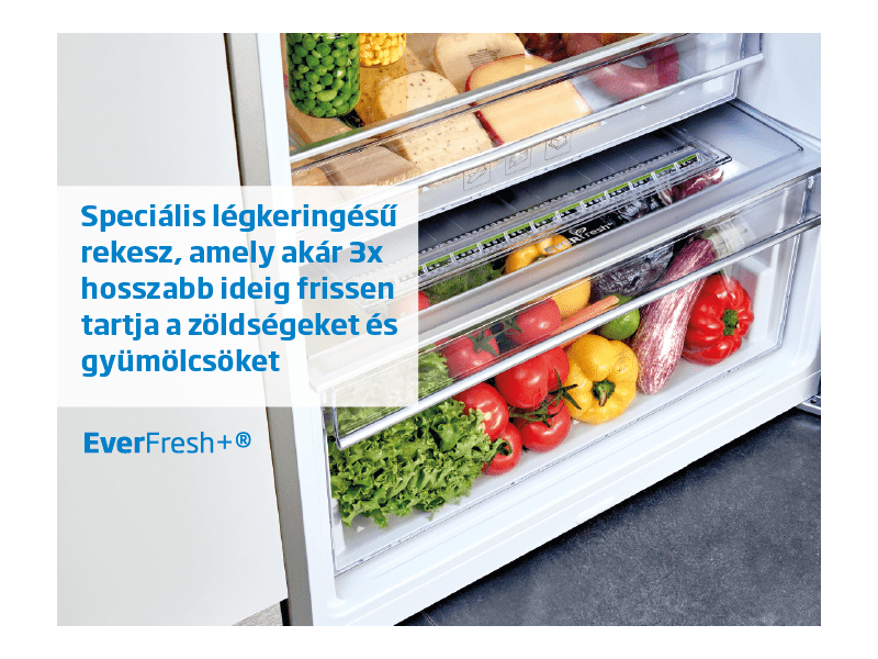 Beko RCNE-560E40 ZXBN Alulfagyasztós kombinált hűtőszekrény