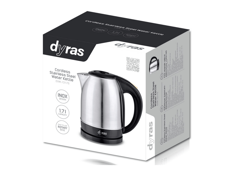 Dyras EWK-7217S Elektromos vízforraló