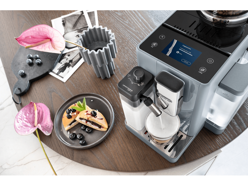DeLonghi EXAM440.55.G Rivelia Pebble Grey Automata kávéfőző