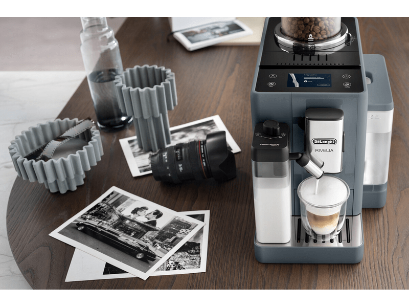 DeLonghi EXAM440.55.G Rivelia Pebble Grey Automata kávéfőző