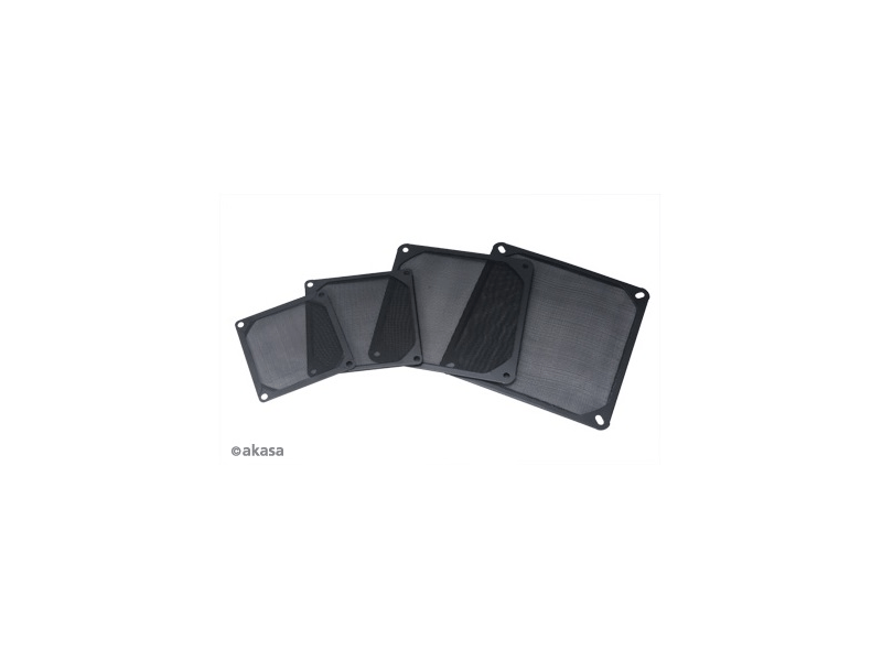Akasa aluminium ventilátor szűrő, 8cm (GRM80-AL01-BK)