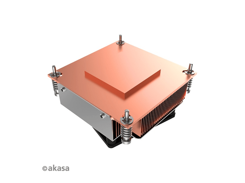 Fan Akasa Intel LGA1700 Alacsony Profilú CPU-hűtő - AK-CC7402BT01