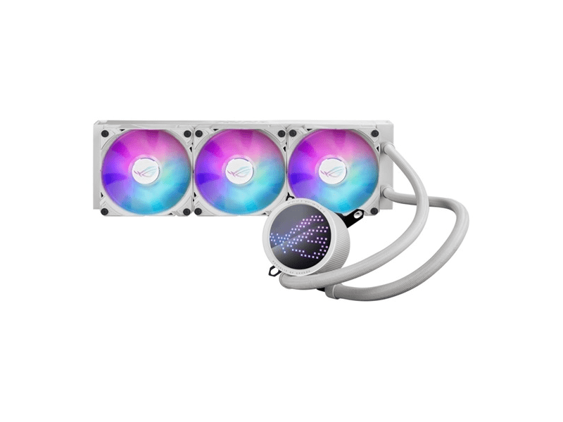 Asus ROG RYUO III 360 ARGB CPU vízhűtő, fehér