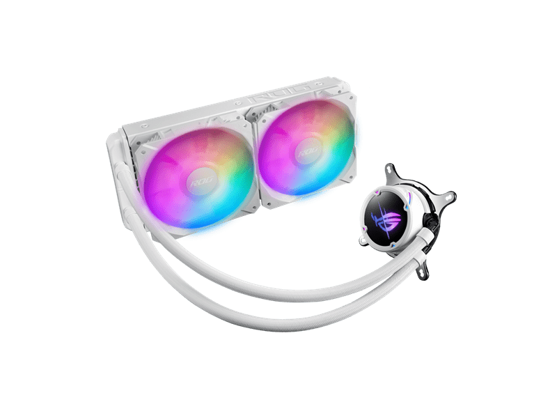 Asus ROG STRIX LC II 240 ARGB Vízhűtés, fehér