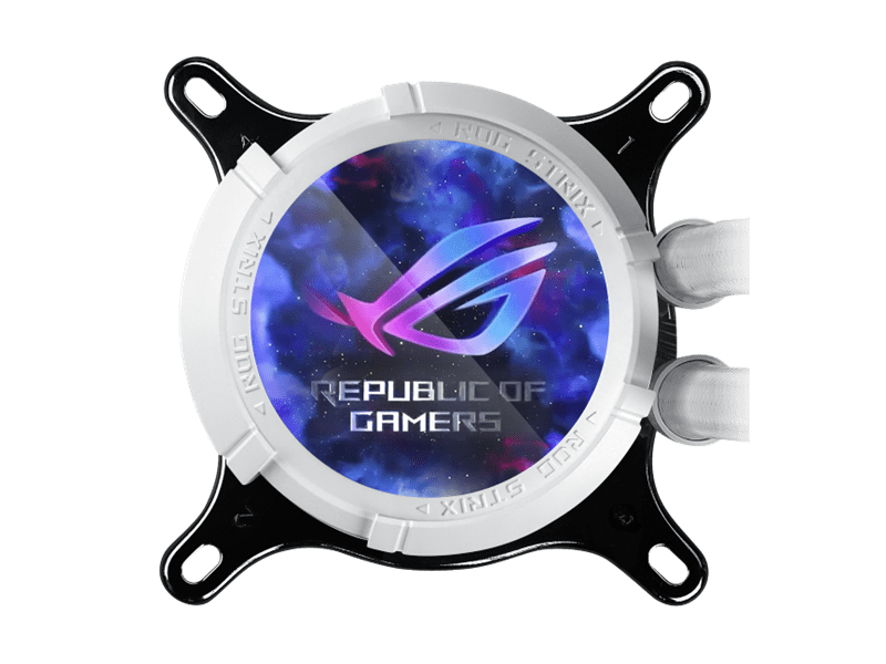 Asus ROG Strix LC III 360 ARGB LCD CPU Vízhűtő, fehér