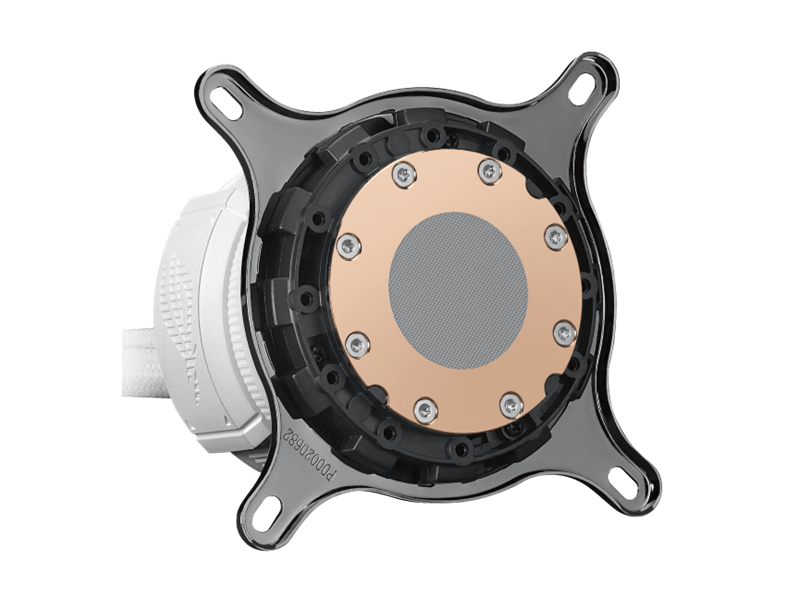 Asus ROG Strix LC III 360 ARGB LCD CPU Vízhűtő, fehér