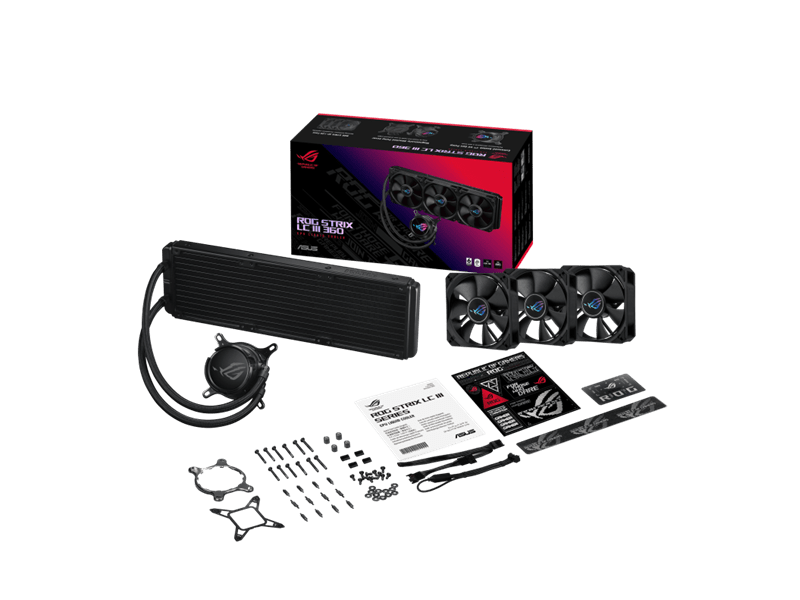 Fan ASUS ROG STRIX LC III 360 Vízhűtés (ROGSTRIXLCIII360)