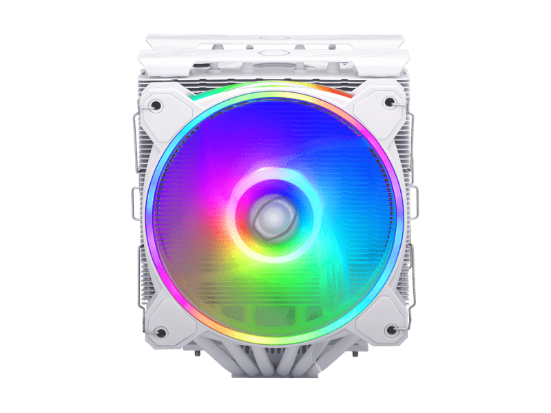 COOLER MASTER CPU hűtő HYPER 622 HALO WHITE EDITION, LGA1700 támogatással, fehér