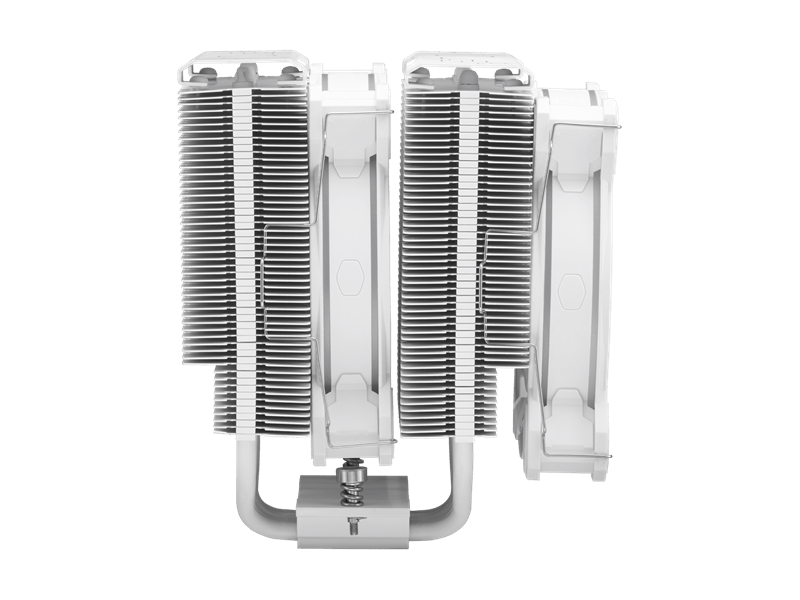COOLER MASTER CPU hűtő HYPER 622 HALO WHITE EDITION, LGA1700 támogatással, fehér