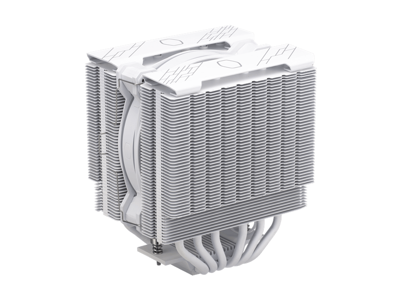 COOLER MASTER CPU hűtő HYPER 622 HALO WHITE EDITION, LGA1700 támogatással, fehér