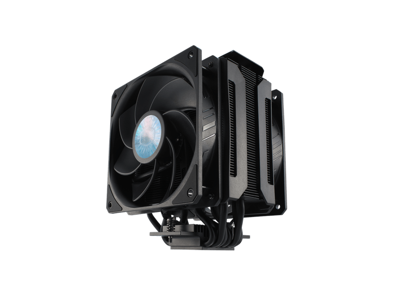 COOLER MASTER CPU hűtő MASTERAIR MA612 STEALTH, LGA1700 támogatással, fekete