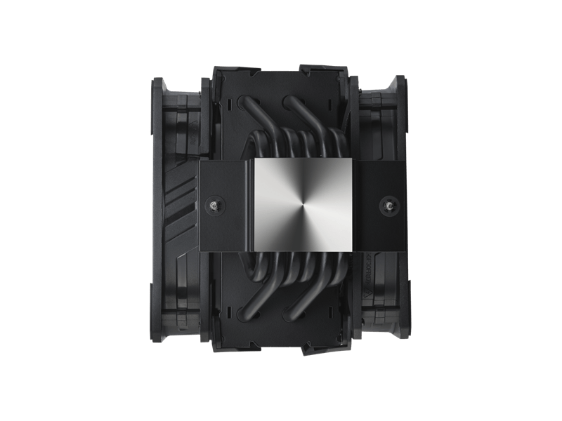 COOLER MASTER CPU hűtő MASTERAIR MA612 STEALTH, LGA1700 támogatással, fekete