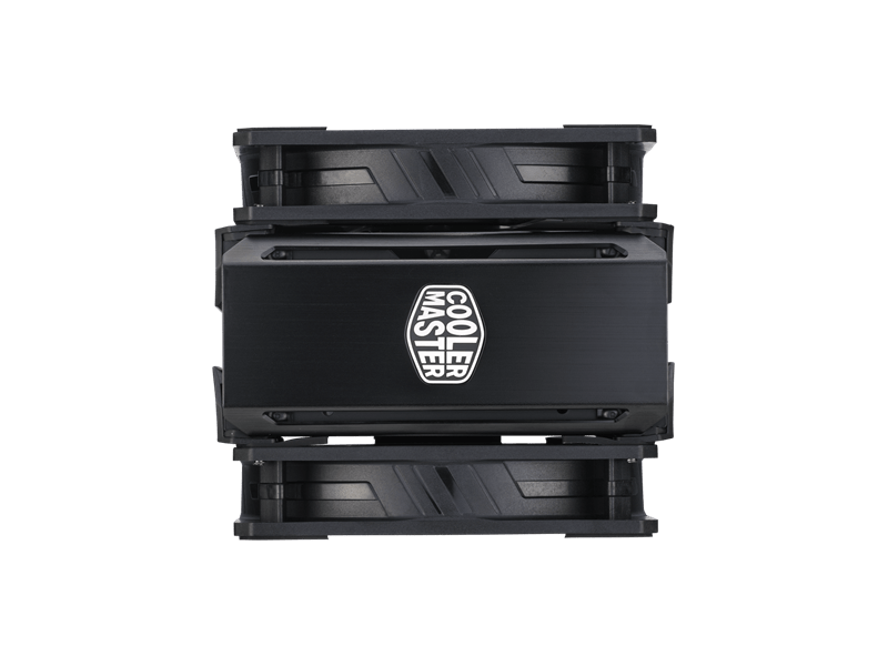 COOLER MASTER CPU hűtő MASTERAIR MA612 STEALTH, LGA1700 támogatással, fekete