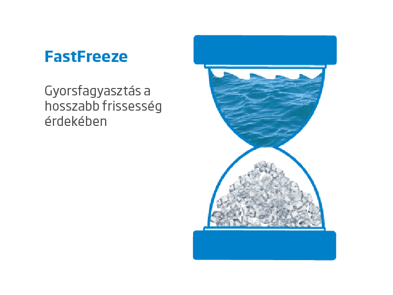 BEKO RFSA210K30WN Fagyasztószekrény