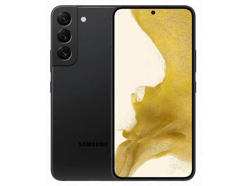 Samsung Galaxy S22 128GB Kártyafüggetlen Okostelefon, Fekete