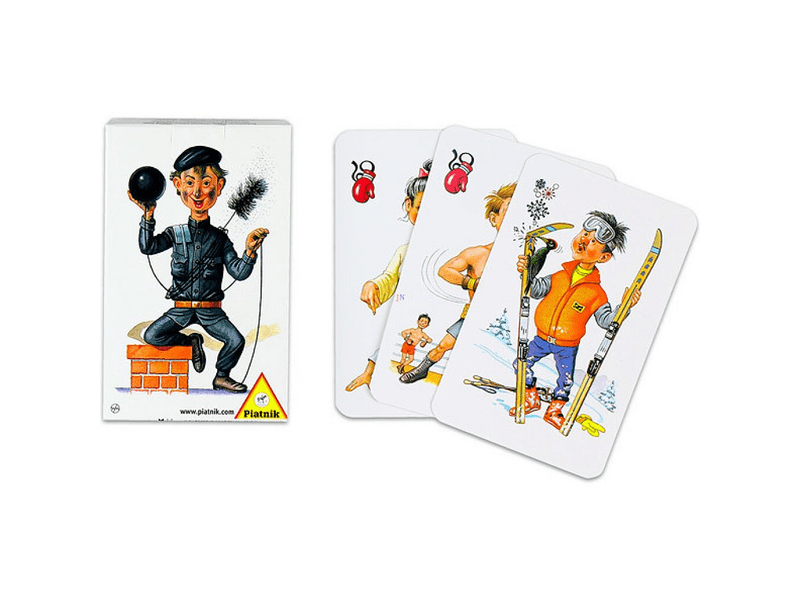 Piatnik Fekete Péter kártya, nosztalgia (427824)